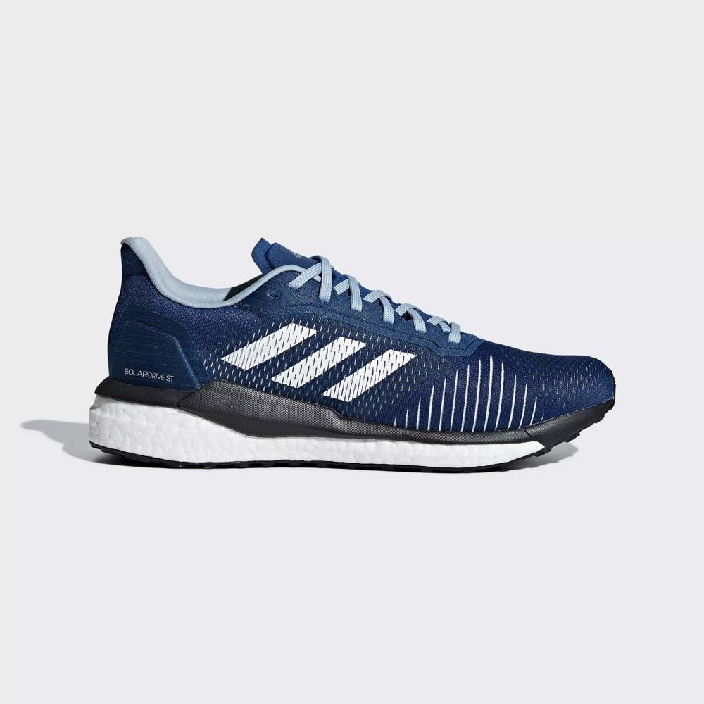 Adidas Solar Drive ST Tenis Para Correr Azules Para Hombre (MX-31230)